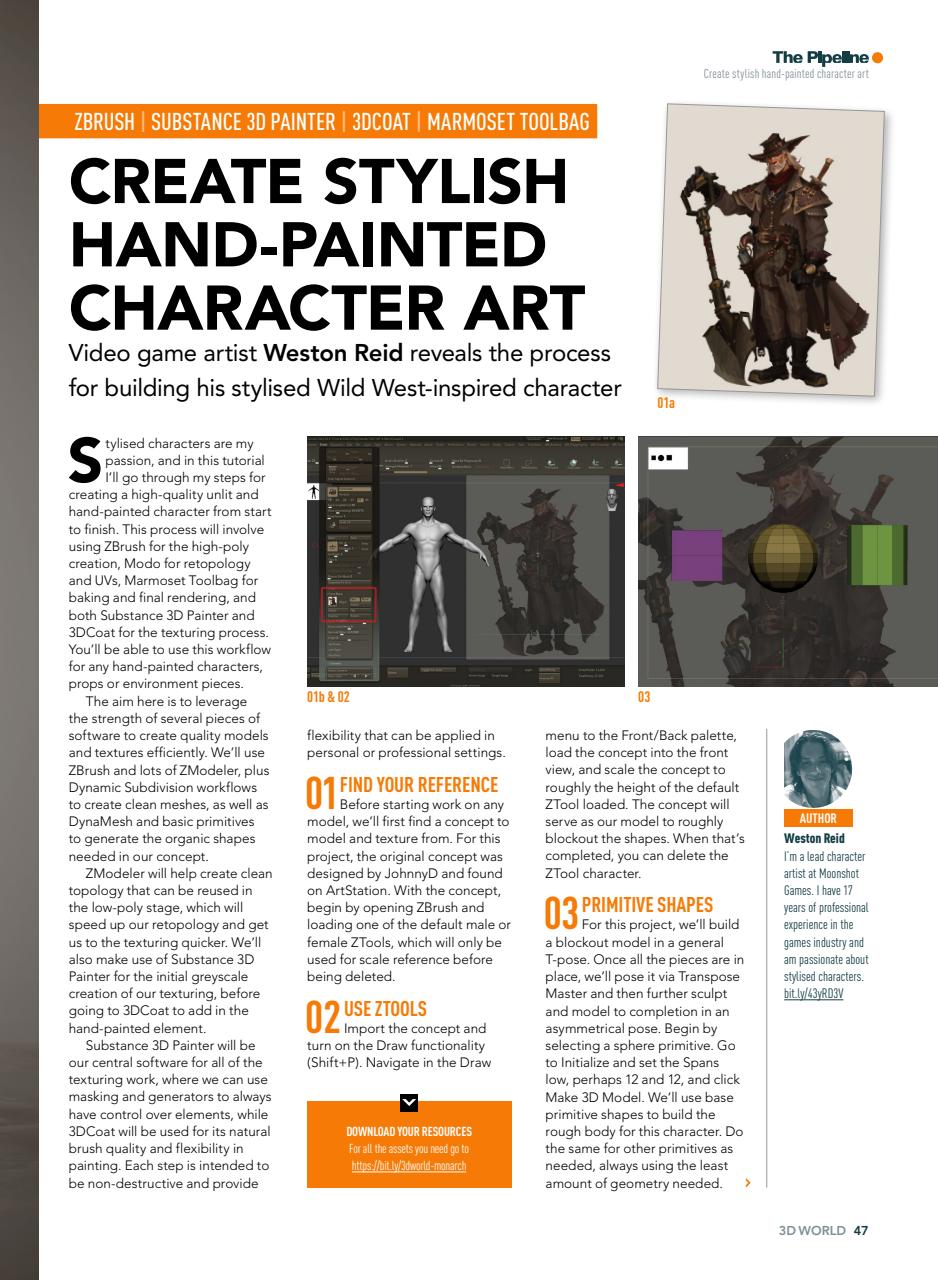 3D World Preview Pages