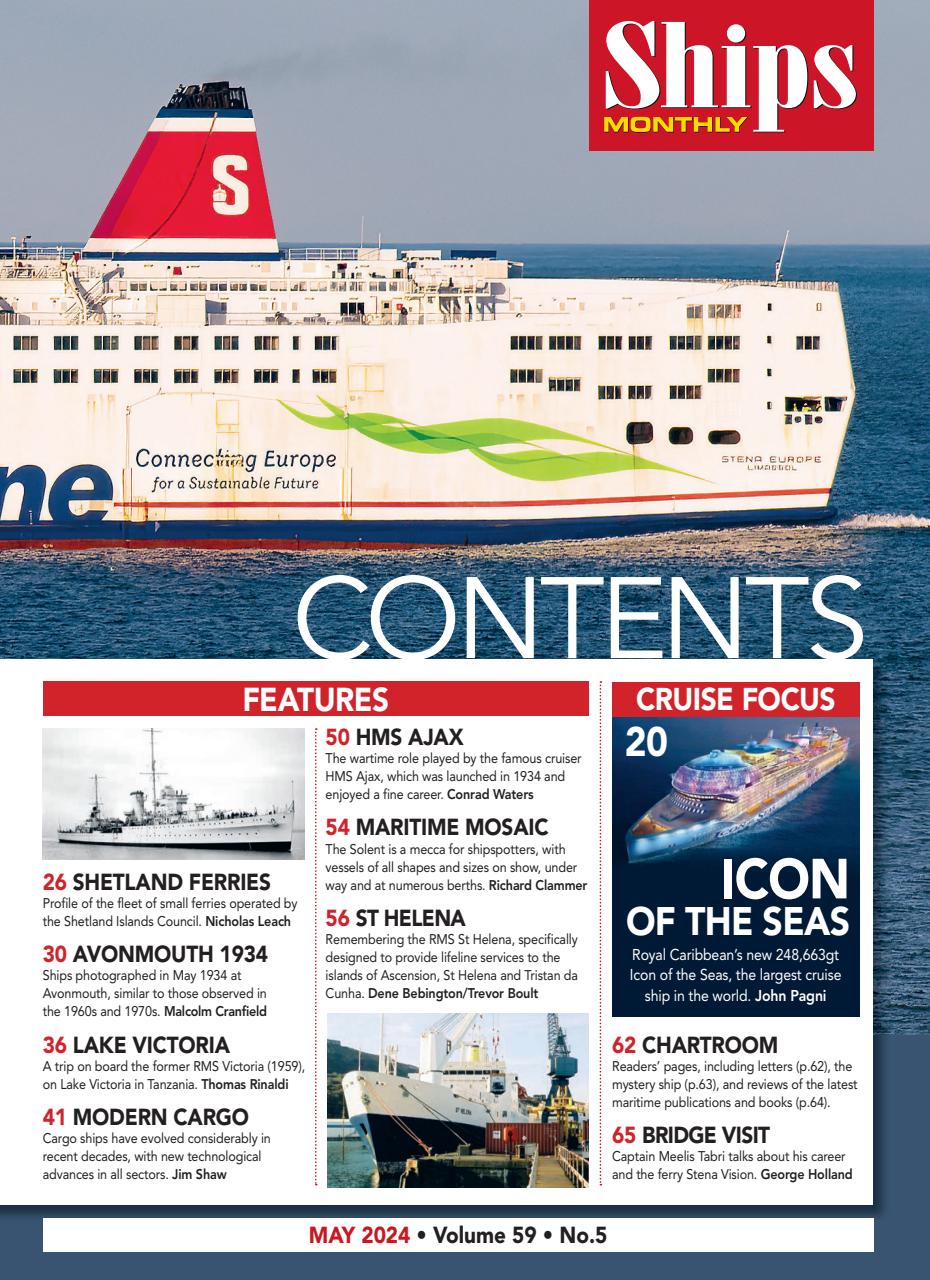 Ships Monthly Preview Pages