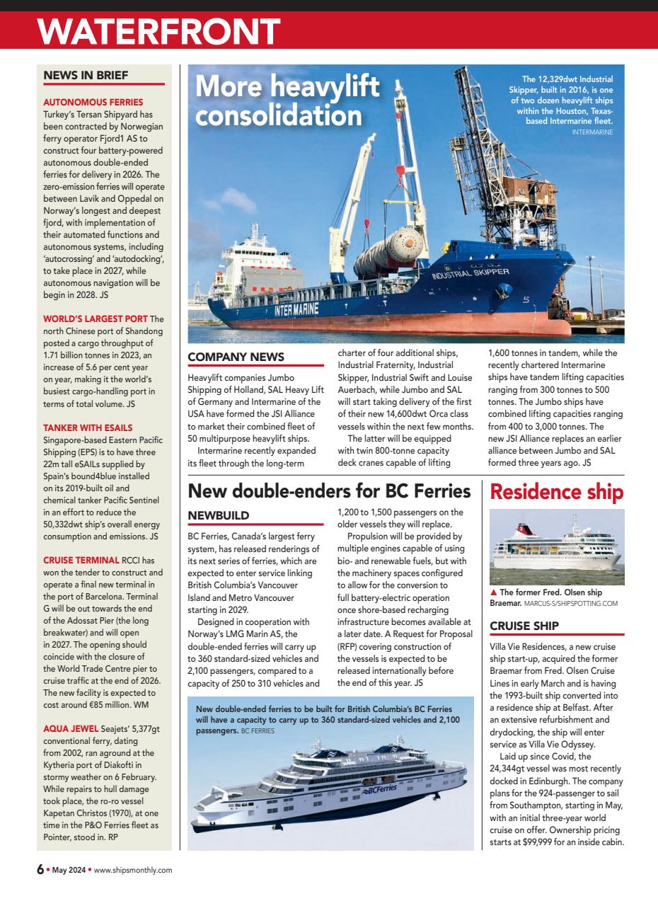Ships Monthly Preview Pages