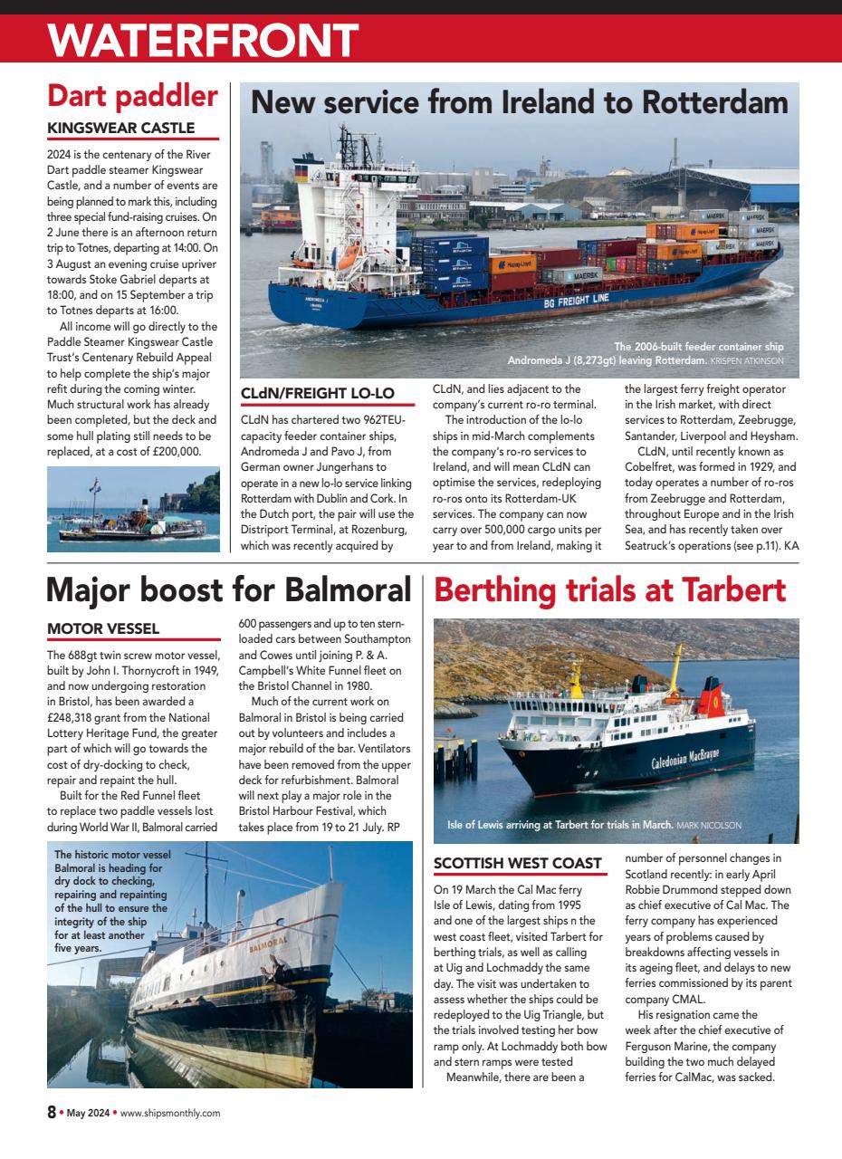 Ships Monthly Preview Pages