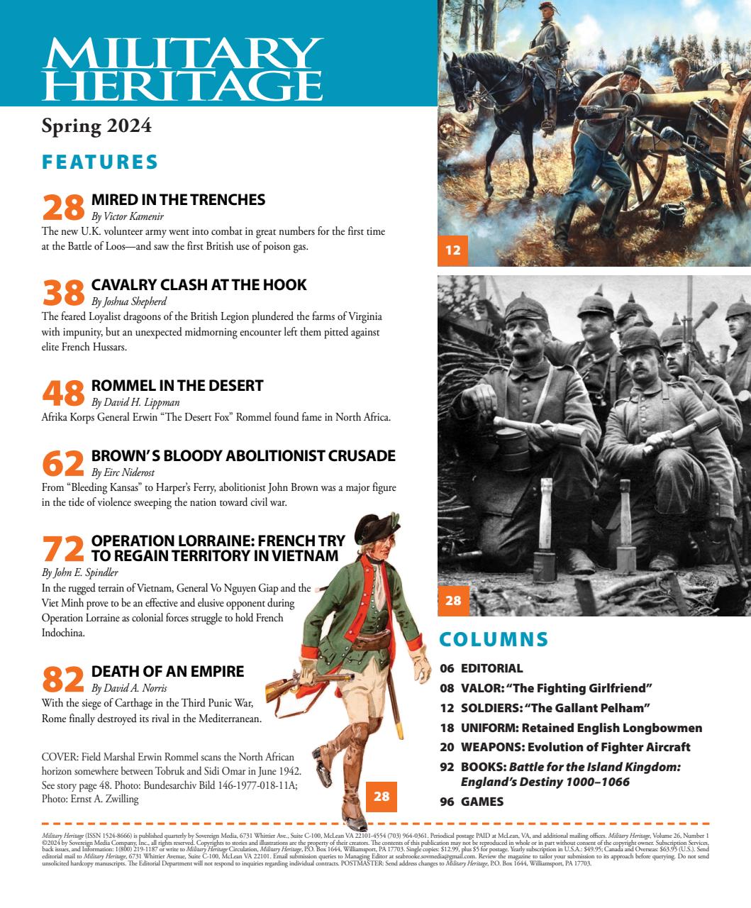 Military Heritage Preview Pages