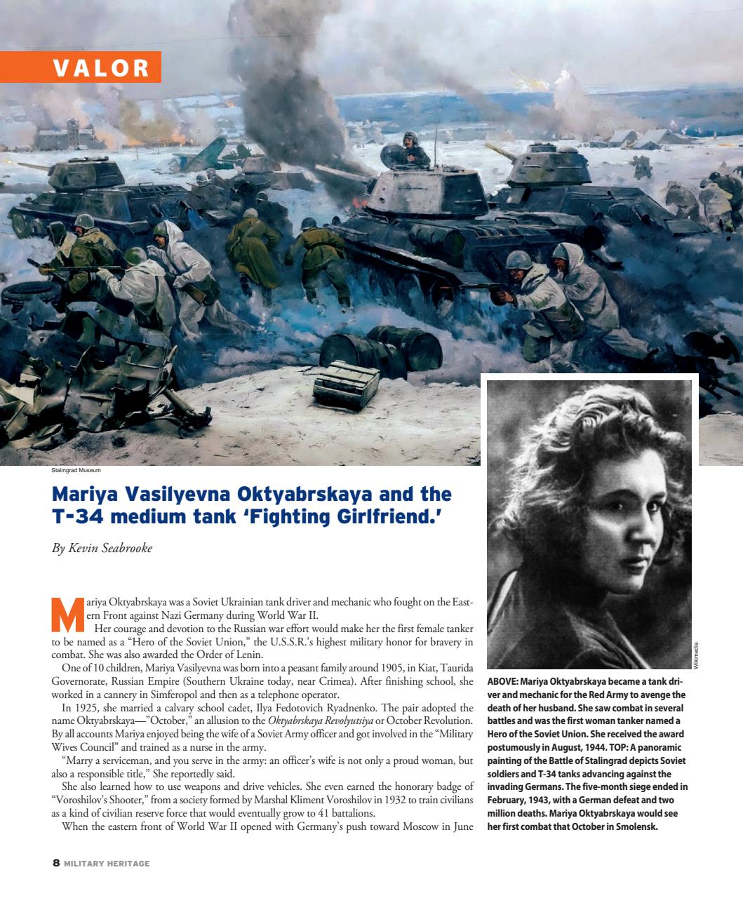 Military Heritage Preview Pages