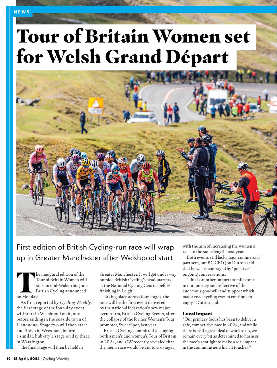 Cycling Weekly Preview Pages
