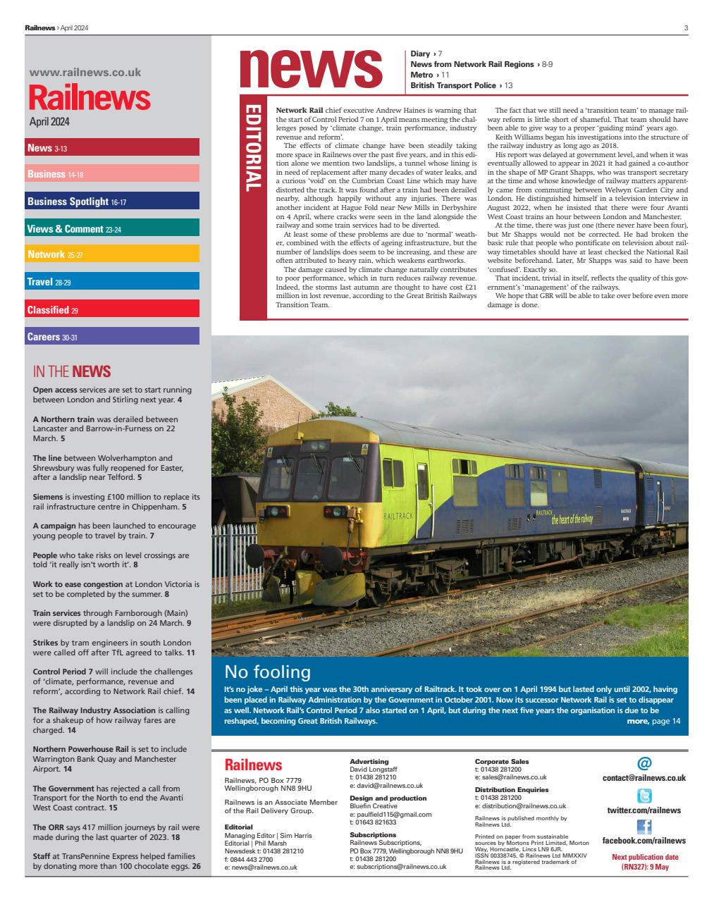 Railnews Preview Pages