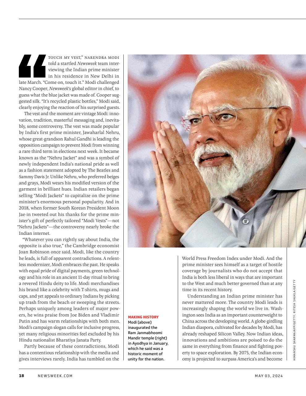 Newsweek International Preview Pages