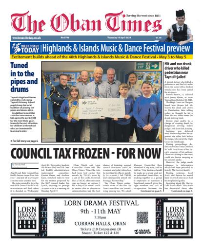 The Oban Times & Lochaber Times issue 