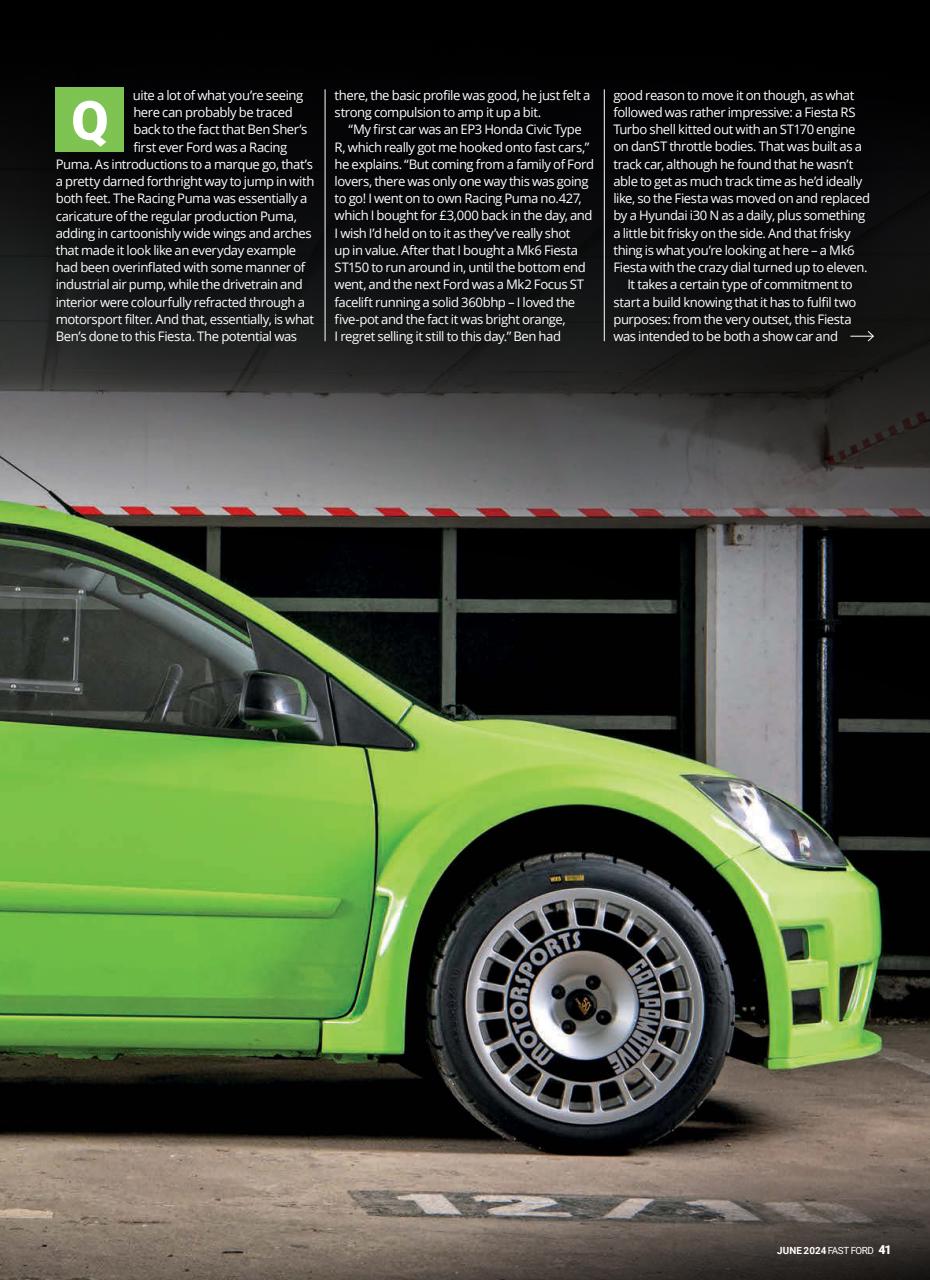 Fast Ford Preview Pages