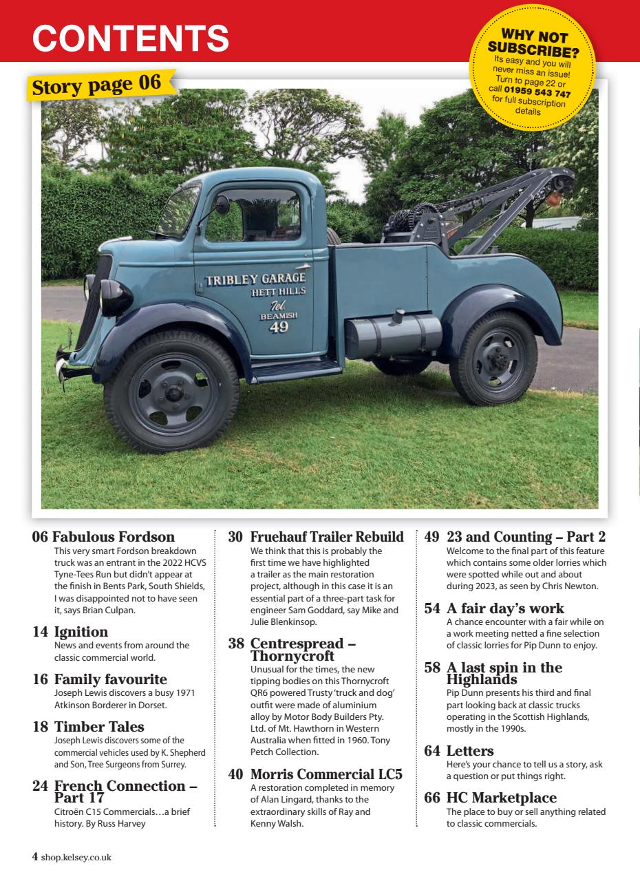 Heritage Commercials Magazine Preview Pages