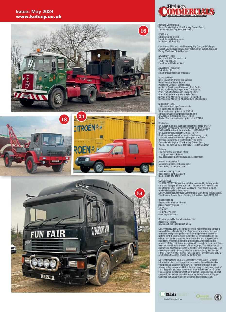 Heritage Commercials Magazine Preview Pages