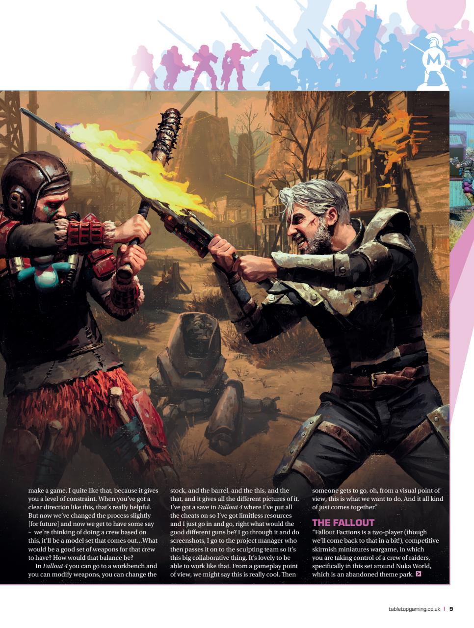 Tabletop Gaming Preview Pages