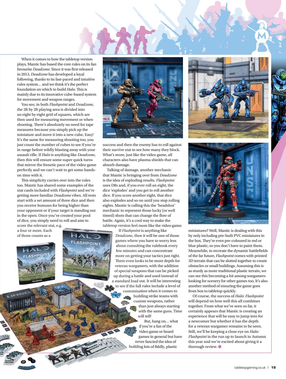 Tabletop Gaming Preview Pages