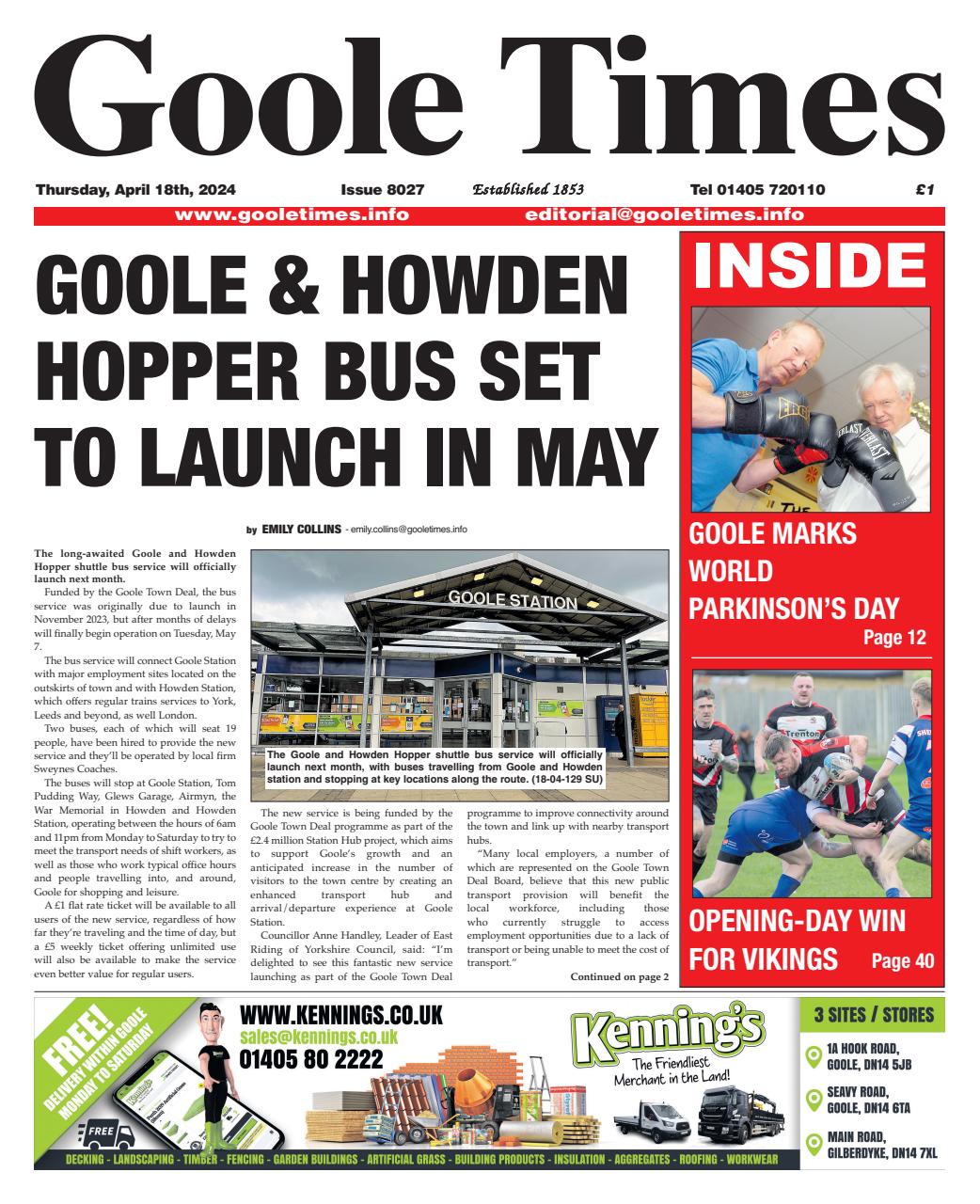 Goole Times Preview Pages