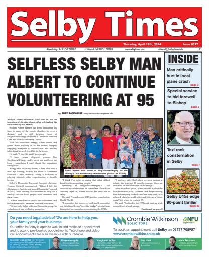 Selby Times issue 