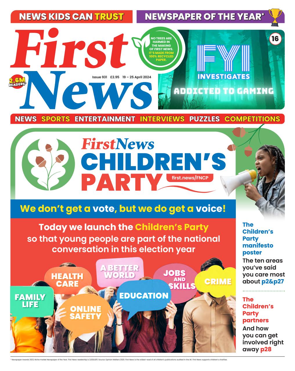 First News Preview Pages
