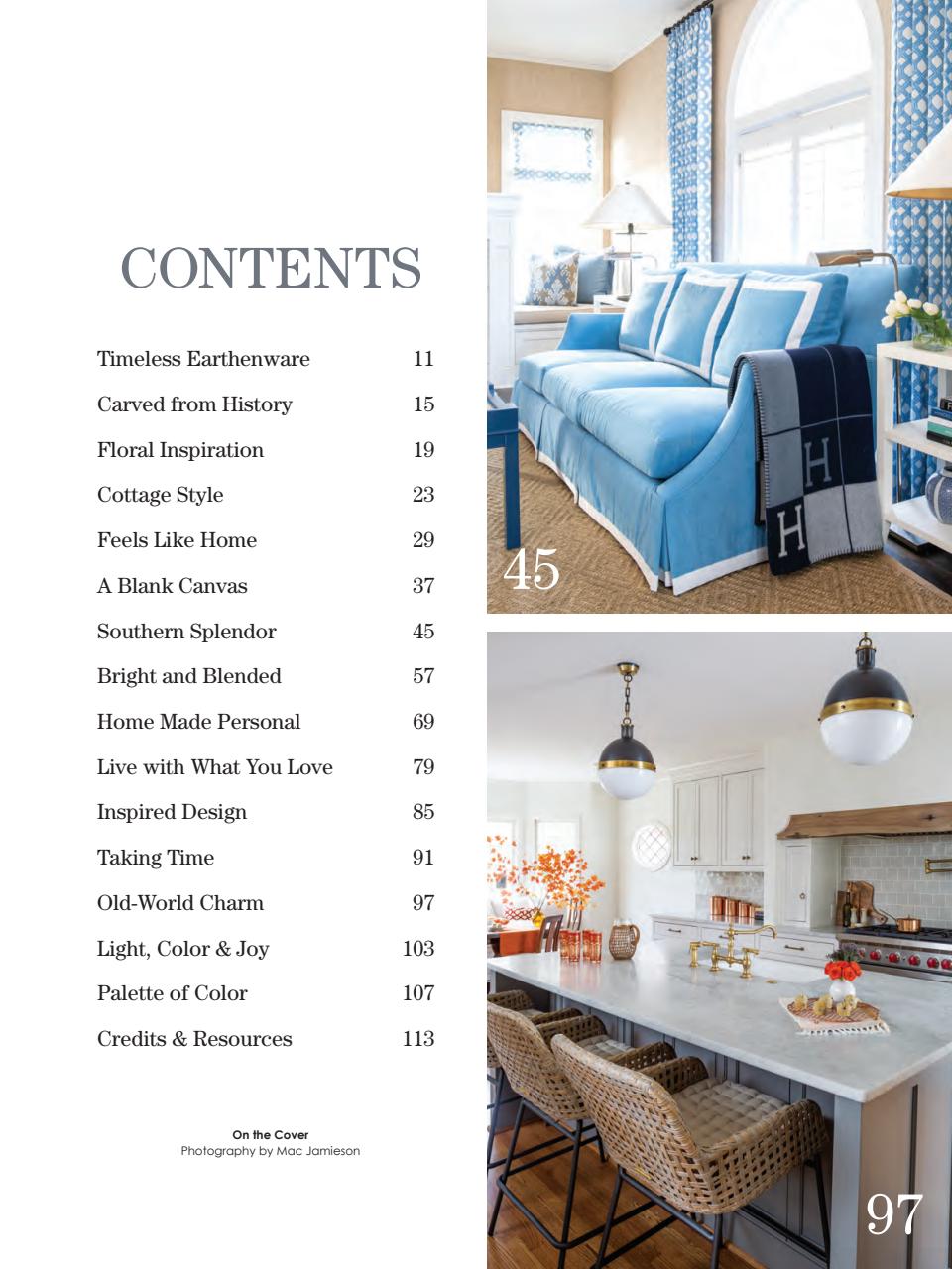 The Cottage Journal Preview Pages