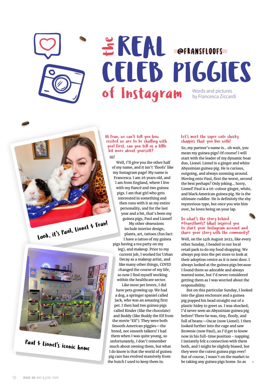 Guinea Pig Magazine Preview Pages