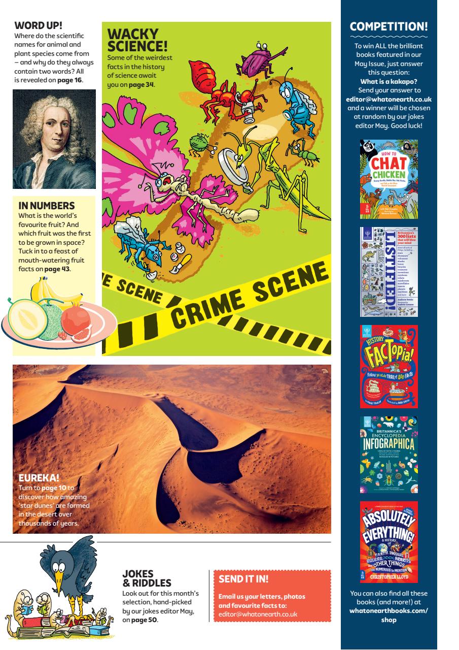 What on Earth! Magazine Preview Pages