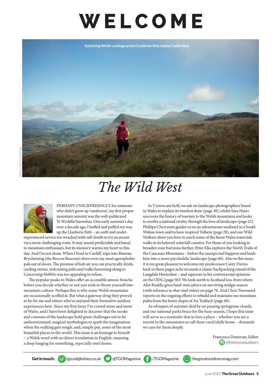 TGO - The Great Outdoors Magazine Preview Pages