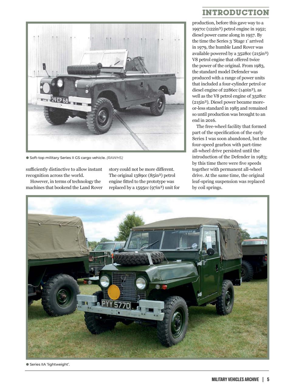Military Vehicles Archive Preview Pages