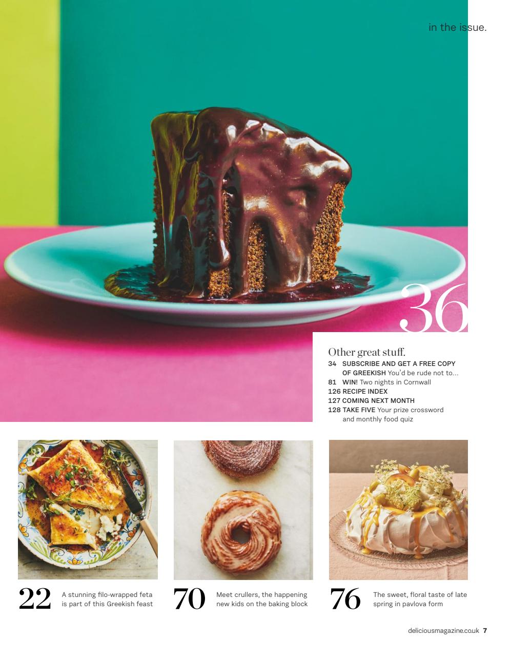 delicious. Magazine Preview Pages