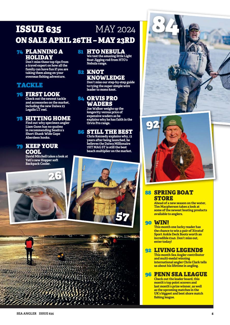 Sea Angler Preview Pages
