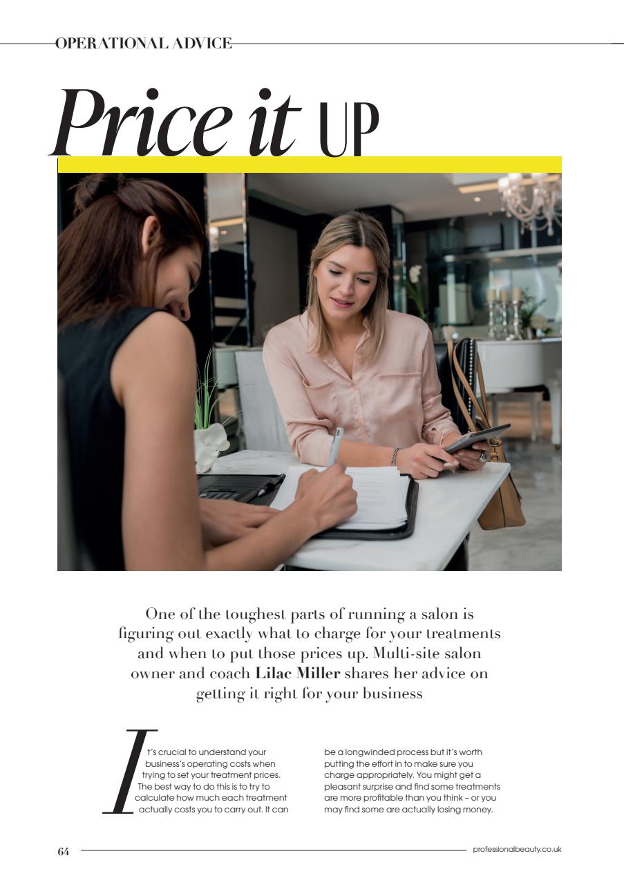 Professional Beauty Preview Pages