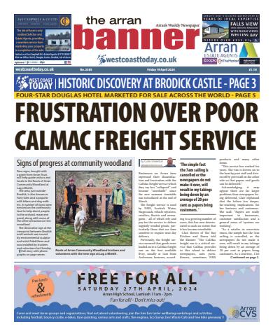 Arran Banner issue Friday, April 19, 2024