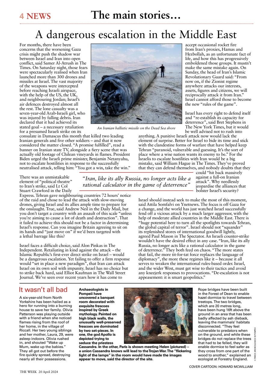 The Week Preview Pages