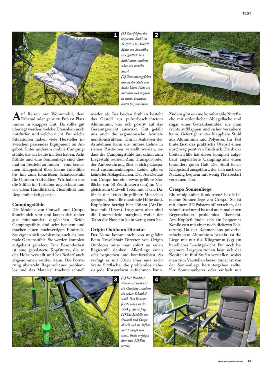 Haus & Garten Test Preview Pages