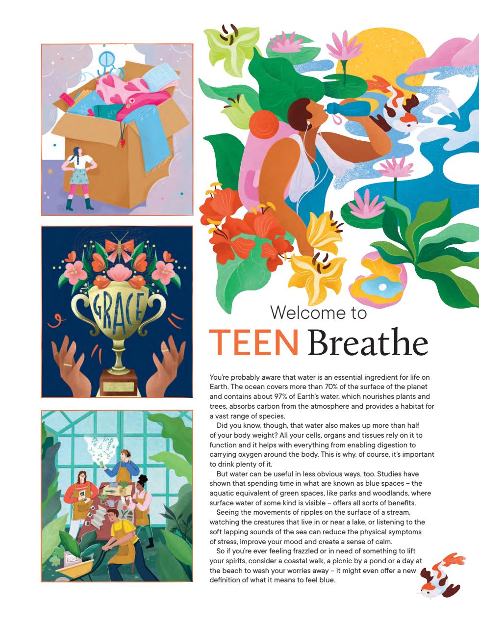 Teen Breathe Preview Pages