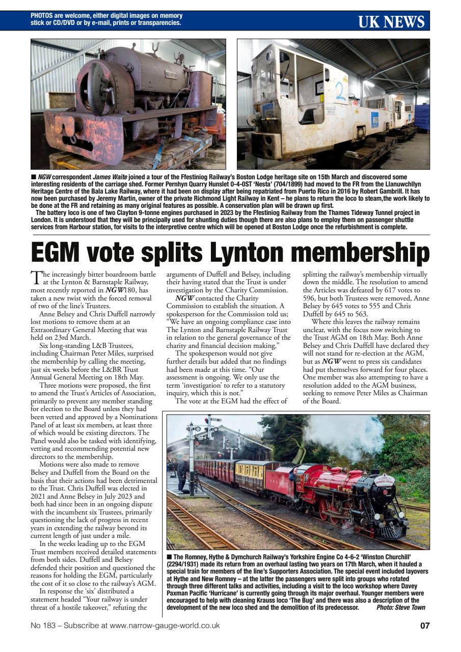 Narrow Gauge World Preview Pages