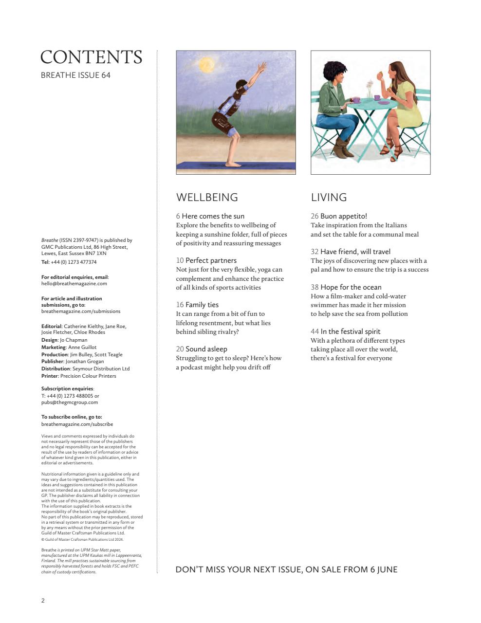 Breathe Preview Pages