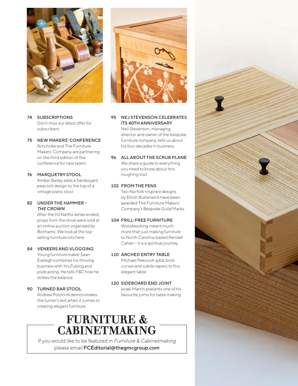 Furniture & Cabinetmaking Preview Pages