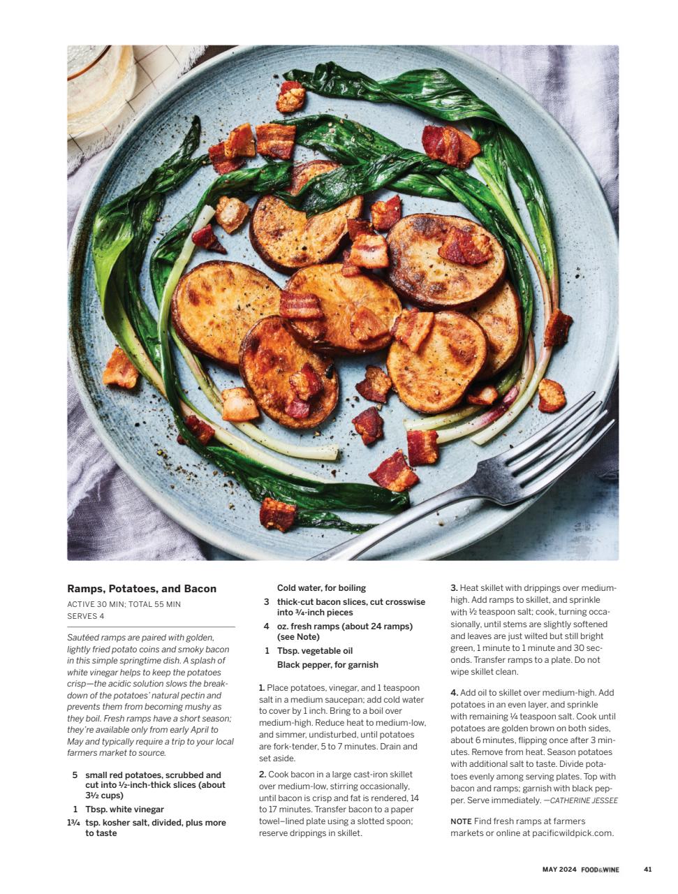 Food & Wine Preview Pages
