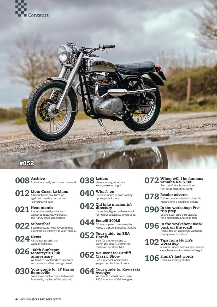 Classic Bike Guide Preview Pages
