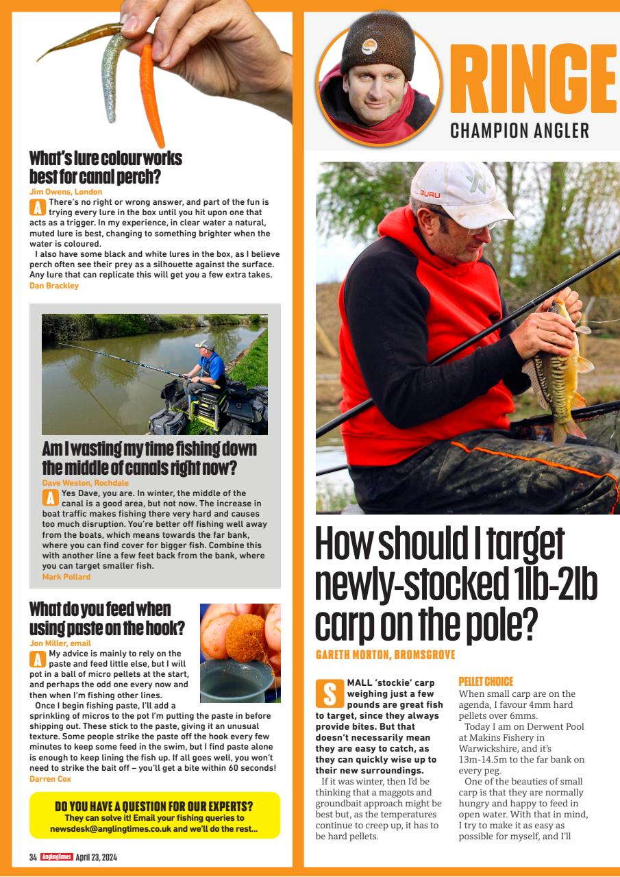 Angling Times Preview Pages