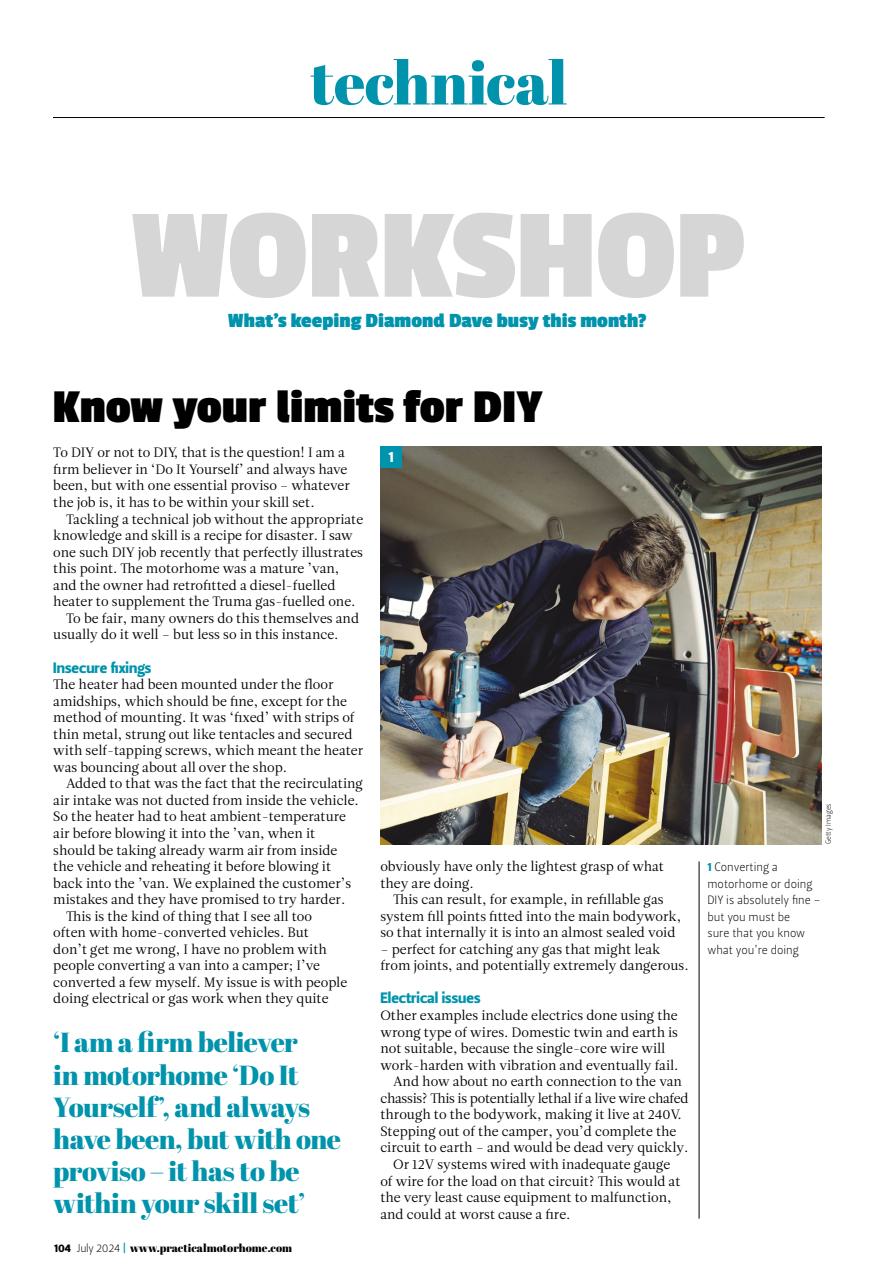 Practical Motorhome Preview Pages