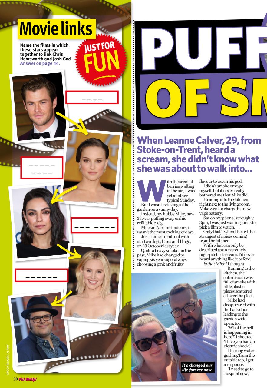 Pick Me Up Preview Pages