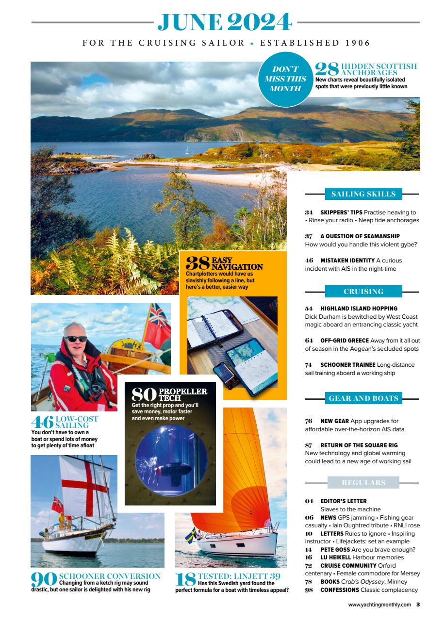 Yachting Monthly Preview Pages