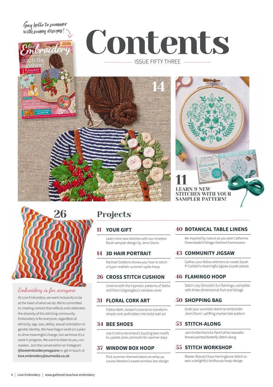 Love Embroidery Preview Pages