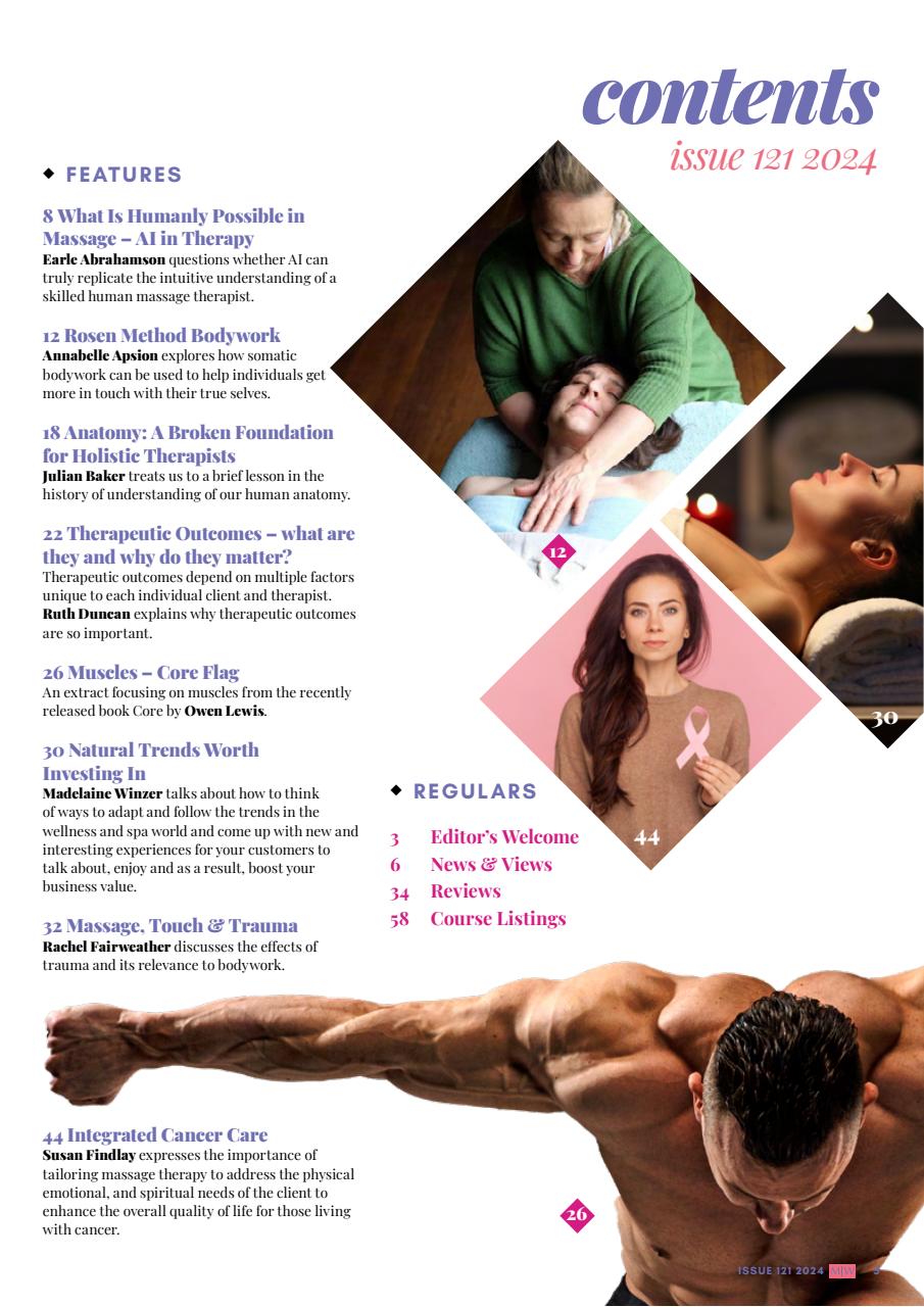 Massage World Preview Pages