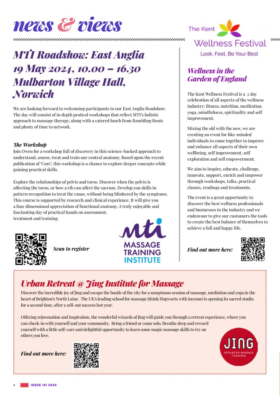 Massage World Preview Pages