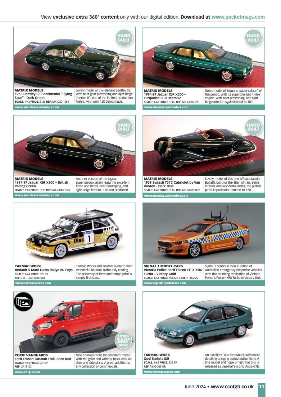 Diecast Collector Preview Pages
