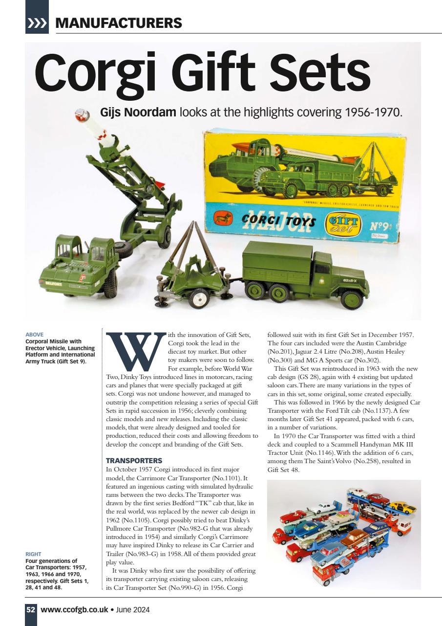 Diecast Collector Preview Pages