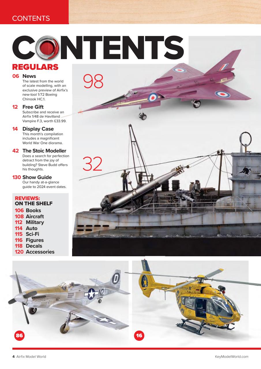Airfix Model World Preview Pages