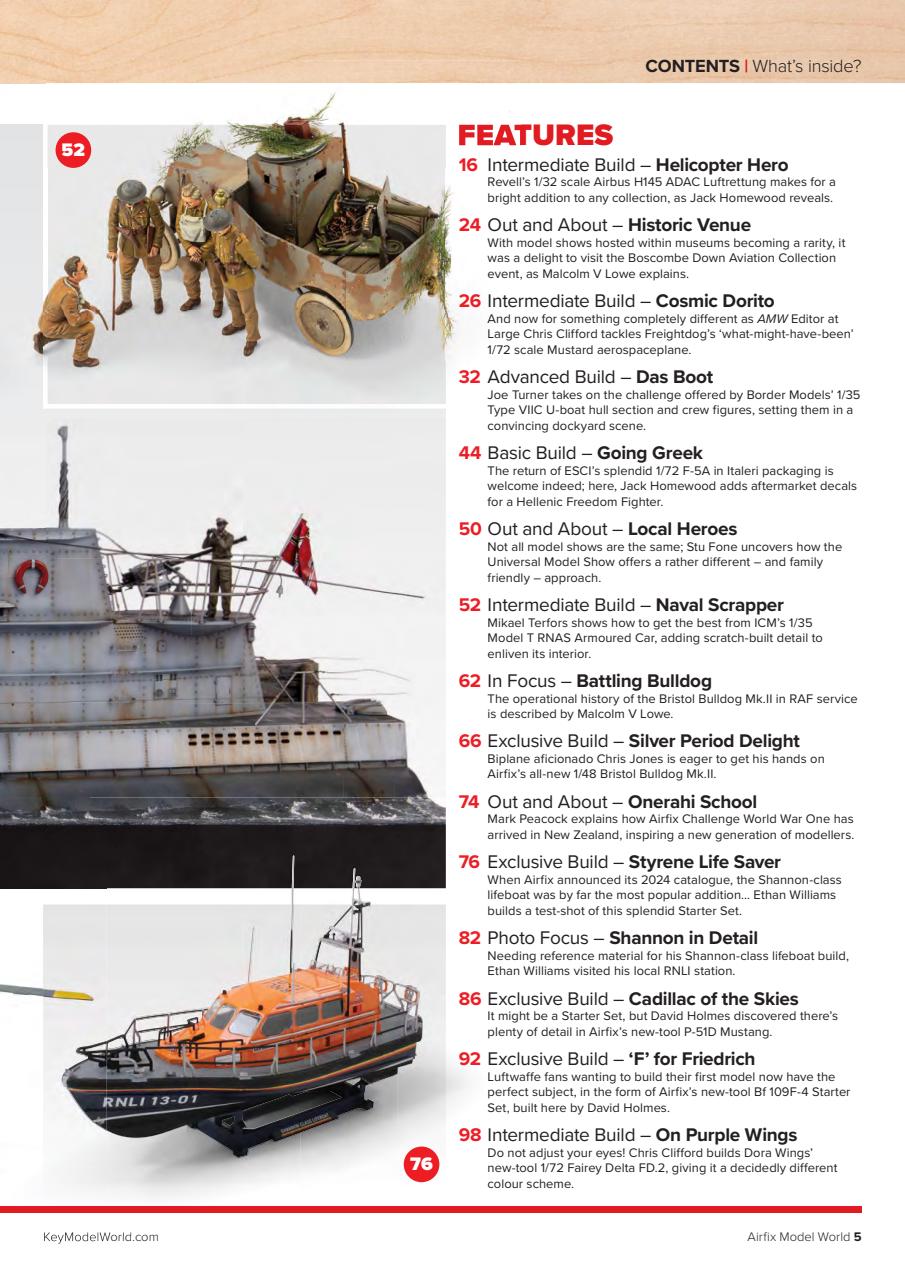 Airfix Model World Preview Pages