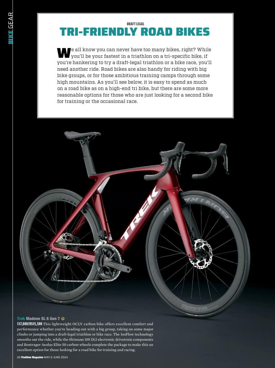 Triathlon Magazine Canada Preview Pages