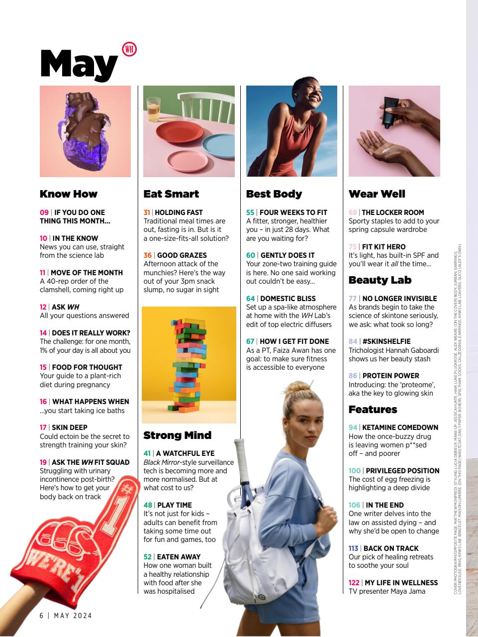 Women's Health Preview Pages