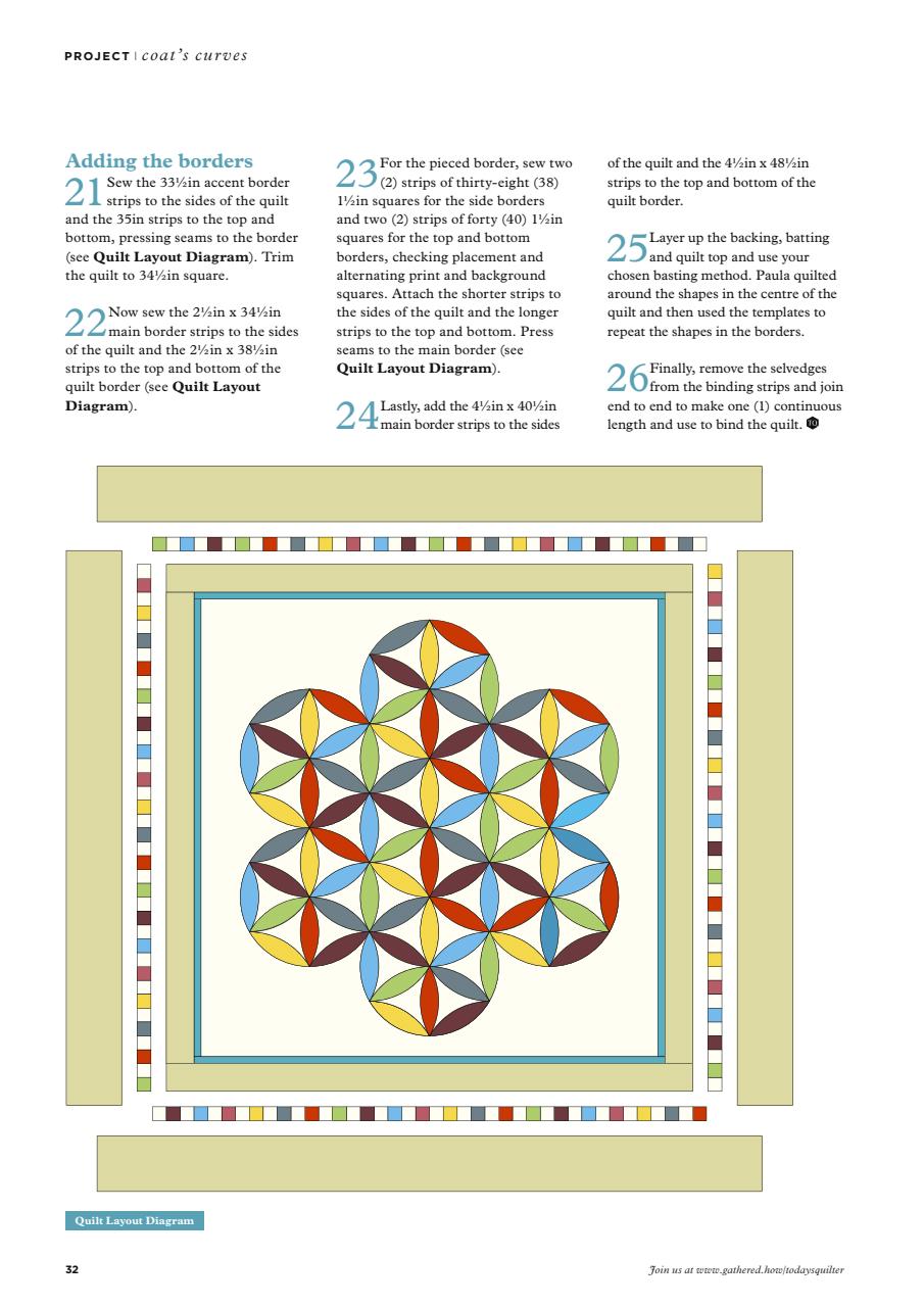 Today’s Quilter Preview Pages
