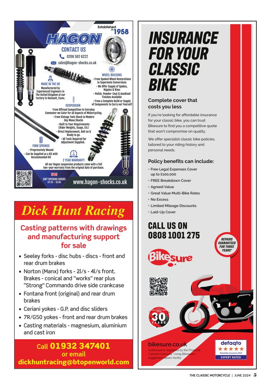 The Classic MotorCycle Preview Pages